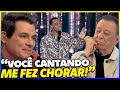 CELSO PORTIOLLI CHORA ASSISTINDO MATHIAS RODRIGUES CANTAR NO SHADOW BRASIL GOSPEL DO RAUL GIL