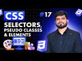 #17 Learn css selectors, pseudo classes and elements