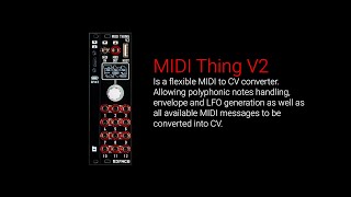 MIDI Thing V2 features + VCV Rack Bridge