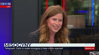 Calls to make misogyny a hate crime are rejected: Andre Walker and Emily Carver react