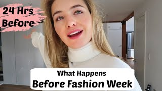 A Model Get's Ready For Fashion Week In New York City // My Hectic 24 Hours // Sanne Vloet