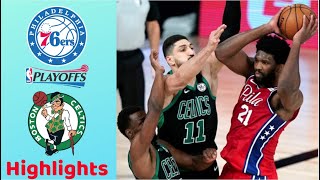 Philadelphia 76ers vs Boston Celtics Full GAME 2 Highlights | NBA Playoffs | August 19, 2020