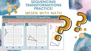 Tutorial: Transformations: Drag & Drop Practice