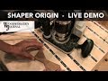 Shaper Origin Handheld CNC Router Demonstration | AWFS 2017