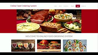 Python Django Project on Online Food Ordering System