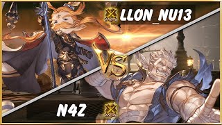 GBVSR - EGO|Llon_Nu13 [Anre] vs. N4Z [Soriz] | Masters Ranked Matches