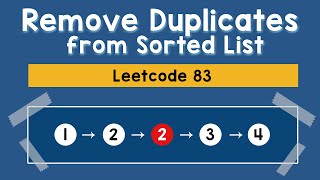 Remove Duplicates from Sorted List - Leetcode 83 - Java