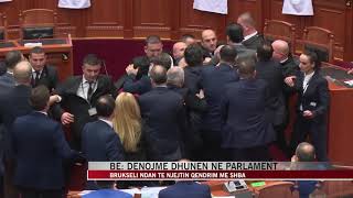 BE: Dënojmë dhunën në parlament - News, Lajme - Vizion Plus