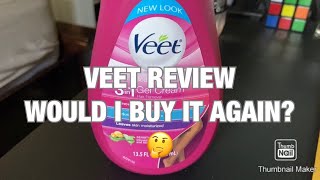 VEET HAIR REMOVER REVIEW | WOULD I BUY IT AGAIN? YES OR NO🤔