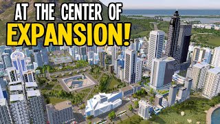 Mass Expansion at the Foot of the Mountain in Cities Skylines!