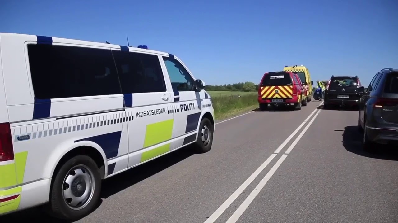 Trafikulykke I Helsinge - YouTube