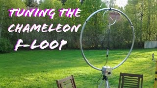 Tuning a Chameleon F-Loop for low SWR