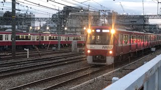 京急線5Dエアポート急行羽田空港行き1000形612と7普通品川行き1500形1564、51Dエアポート急行新逗子行き1000形441+413、79H特急青砥行き1000形176が走行！