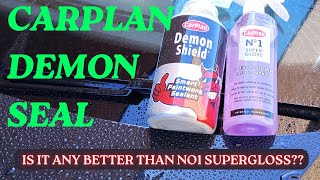 Demon Shield - Is it as good as No1 Supergloss? Sealant Testing! #car #review