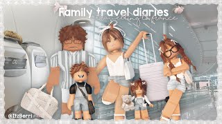 ⋆·˚ . *┊❛ Family Travel Diaries┊morning flight, getting to the airport, packing