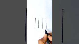 3d 'U' easy drawing step by step #art #trending #draw #shorts #ytshorts #viralvideo