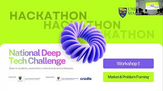 Workshop 1 12 5 26 UM National Deep Tech Hackathon 2026