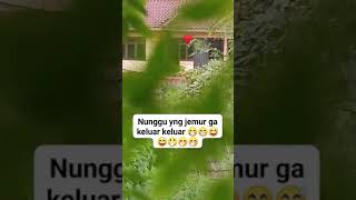 Ngintip tetangga jemur pakaian