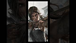 POV: Lara Croft Tells You To Get In Her Car 🥴 #shorts