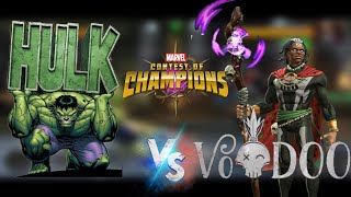 Hulk Vs Dr Voodoo Fight Marvel Contest of Champions