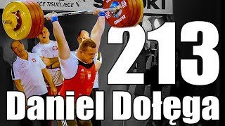 Daniel Dołęga (124kg Poland) 213kg Clean and Jerk - 2017 European Championship