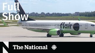 CBC News: The National | Flair Airlines, Silicon Valley Bank, Tate McRae