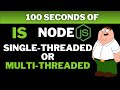 Is NodeJS Single threaded or Multi-threaded ?