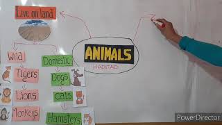 Semantic Map. Animals