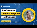 Create a LinkedIn Business Page