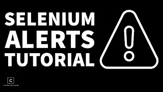 How to Handle Pop-up Alerts (Tutorial) | Selenium + Java