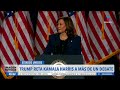 Donald Trump reta a Kamala Harris a debatir más de una vez | Noticias con Francisco Zea