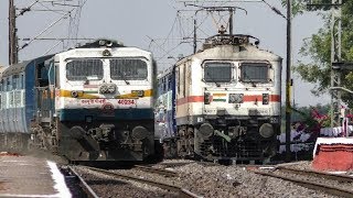 High Speed Section Compilation - Trainspotting at Odela | Indian Railways