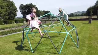 Rebo Children’s Metal Garden Play Set Range - 5 \u0026 10FT Climbing Domes