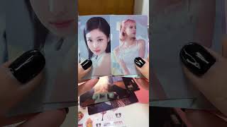 Unboxing set card The Girls của Blackpink 🫶🏻😭#kpop #rinavaseoul #tiktok #blackpink