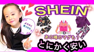 SHEINで購入🌈紹介🌈プッシュポップ/子供服/可愛いマグ/他