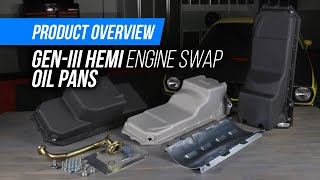 Make Your Next Gen III Hemi Swap Easier With Our Holley Hemi Swap Oil Pans