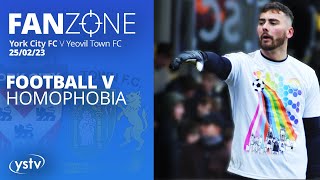 Football vs Homophobia at York City FC | Fanzone