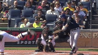 MIL@PIT: Braun singles to left field in the 4th