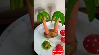 fruits and vegetable carving