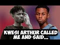 Kweku Flick Talks About His Relationship With Kwesi Arthur.