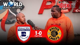 Bidvest Wits 1-0 Kaizer Chiefs | Coach Has Issues With Khune | Tso Vilakazi