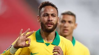 Neymar Jr Destroying 4 Players with His Epic Dribbling Skills in Brazil Vs Peru 2021