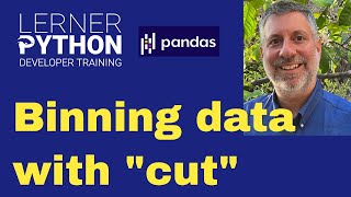 Turn numbers into categories with the Pandas "cut" method