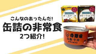 【非常食】ちょっと珍しい!?非常食2つ紹介!#shorts