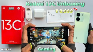 Redmi 13C unboxing and gaming all features Large 90Hz Display