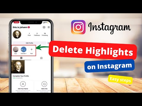 Delete Highlights On Instagram From iPhone !!