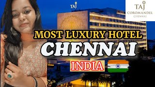 TAJ COROMANDEL| Nungambakkam Chennai | Luxury Five Star Hotel Near US Embassy 2024 #india