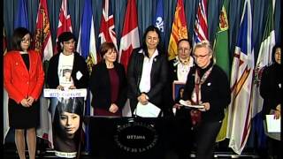 Press Conference: NWAC on Missing and Murdered Aboriginal Women