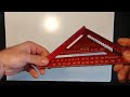 Speed Square Basics For Angles And The Miter Saw