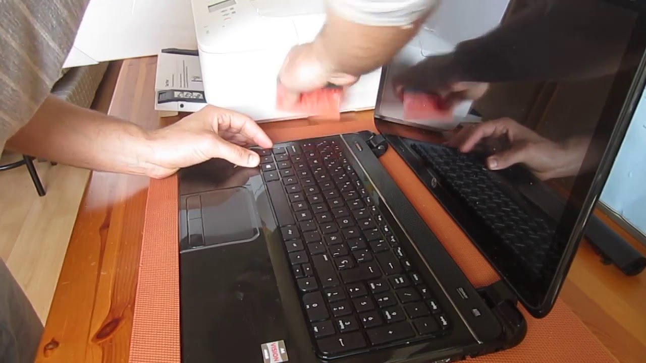 Trick To Remove Laptop Keyboard Without Special Tools - YouTube